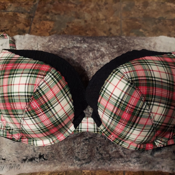 Victoria's Secret Plaid Push Up Bra SOLD!!!DO NOT PURCHASE!!!! - Picture 2 of 13